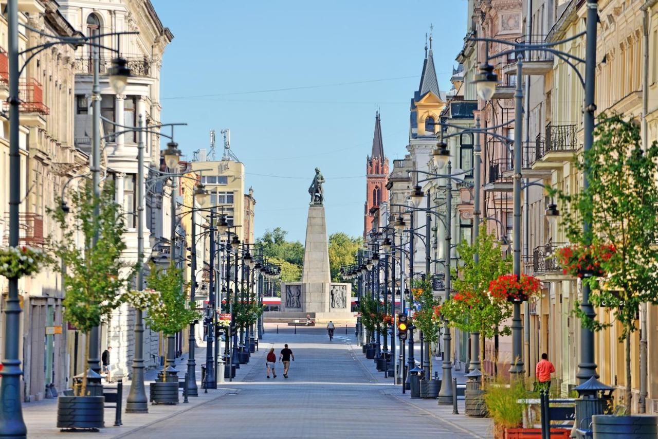 Hola Apartamenty Piotrkowska Łódź Esterno foto